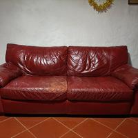 divano in vera pelle