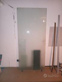 Porta scorrevole  in vetro