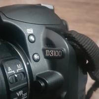 Nikon d3100 con obiettivo 55-200