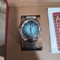 Orologio Automatico 41 mm Turchese Vetro  Zaffiro