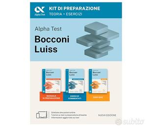 Alpha Test Kit di preparazione Luiss Bocconi