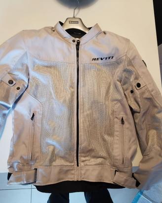 giubbotto motto revit traforato