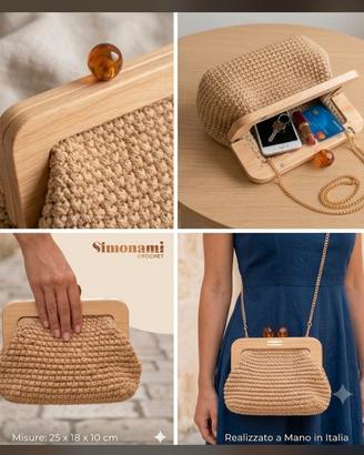 Clutch Crochet:Eleganza Artigianale A Matera 