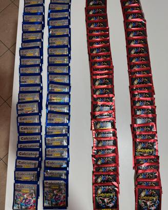 Bustine figurine panini 2014-2015 e 2016-2017