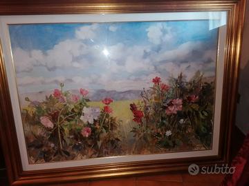 Quadro, olio su tela 70 x100 Edoardo Maneglia 