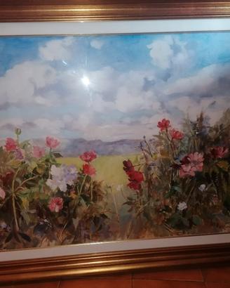 Quadro, olio su tela 70 x100 Edoardo Maneglia 