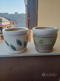 Vasi in ceramica per  fiori e piante 