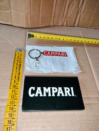Gadget Ciondolo Portachiavi Smaltato Campari Nuovo