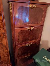 scarpiera antica 4 ripiani 