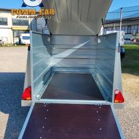 CARRELLO RIMORCHIO CRESCI PT6F FURGONE RAMPA DI SA