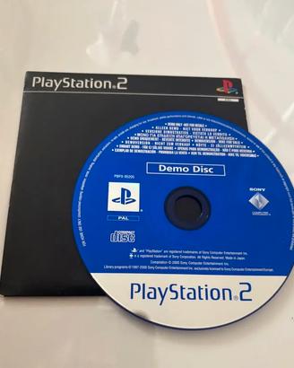 Demo disc Ps2 Playstation 2 prima edizione