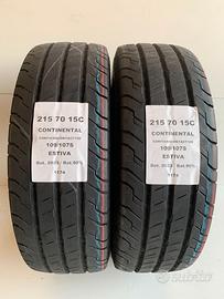 2 GOMME 215 70 15C CONTINENTAL A1174