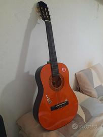 Chitarra 3/4 x bambini + fodero/custodia con tasca