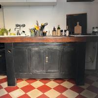 Cucina - bancone falegnema restaurato