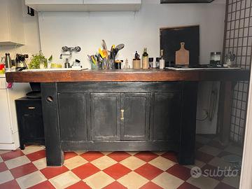 Cucina - bancone falegnema restaurato