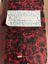 Libro antico Odissea