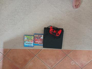 consolle PS4 + due giochi 