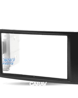 CORNICE NERA RADIO 2-DIN PER VOLKSWAGEN VW TOUAREG