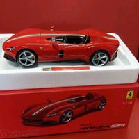 Ferrari Monza SP1 Rossa Livrea Italiana Burago Sig