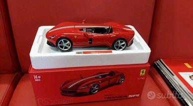 Ferrari Monza SP1 Rossa Livrea Italiana Burago Sig