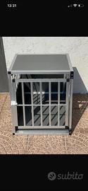 Trasportino cane alluminio L