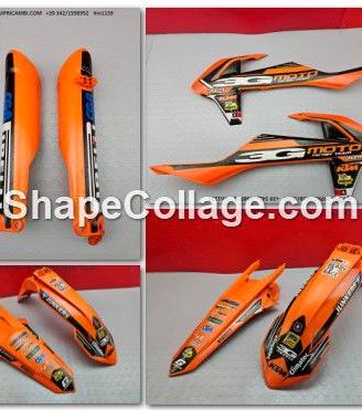 KIT PLASTICHE KTM EXC F 250 2018 2019 EX-C 250F