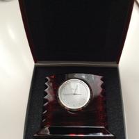 Baccarat orologio da  tavolo  Laland Ruby orig