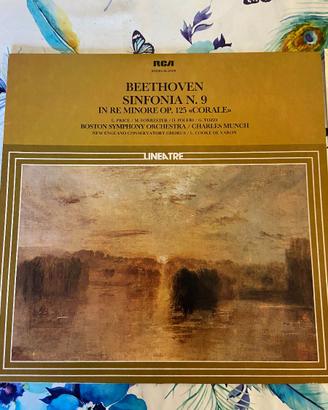 Disco LP/vinile 33 giri Beethoven Sinfonia n.9