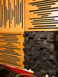 Pannelli acustici studio registrazione