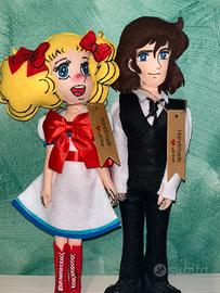 Bamboline di Candy e Terence fatte a mano