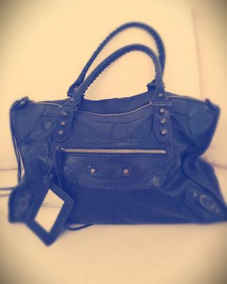 Borsa pelle nera