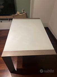 Tavolo vetro allungabile