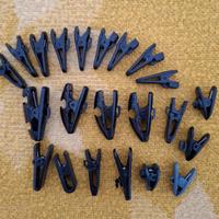 Set pinzette a coccodrillo per fili/cavi