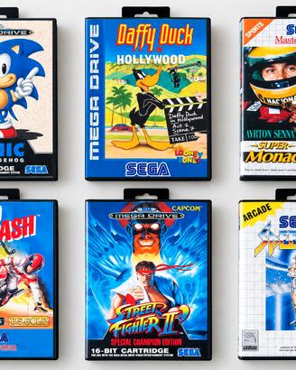 Lotto 6 Giochi SEGA Mega Drive e Master System