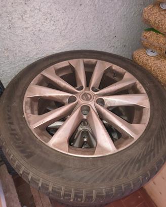 cerchi e gomme termiche Qashqai 