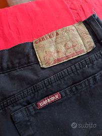 Pantaloni Jeans Uomo Carrera Neri