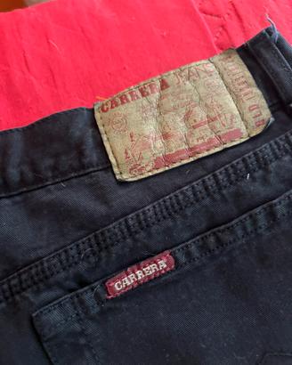Pantaloni Jeans Uomo Carrera Neri