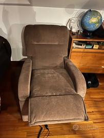 Poltrona relax color caffè