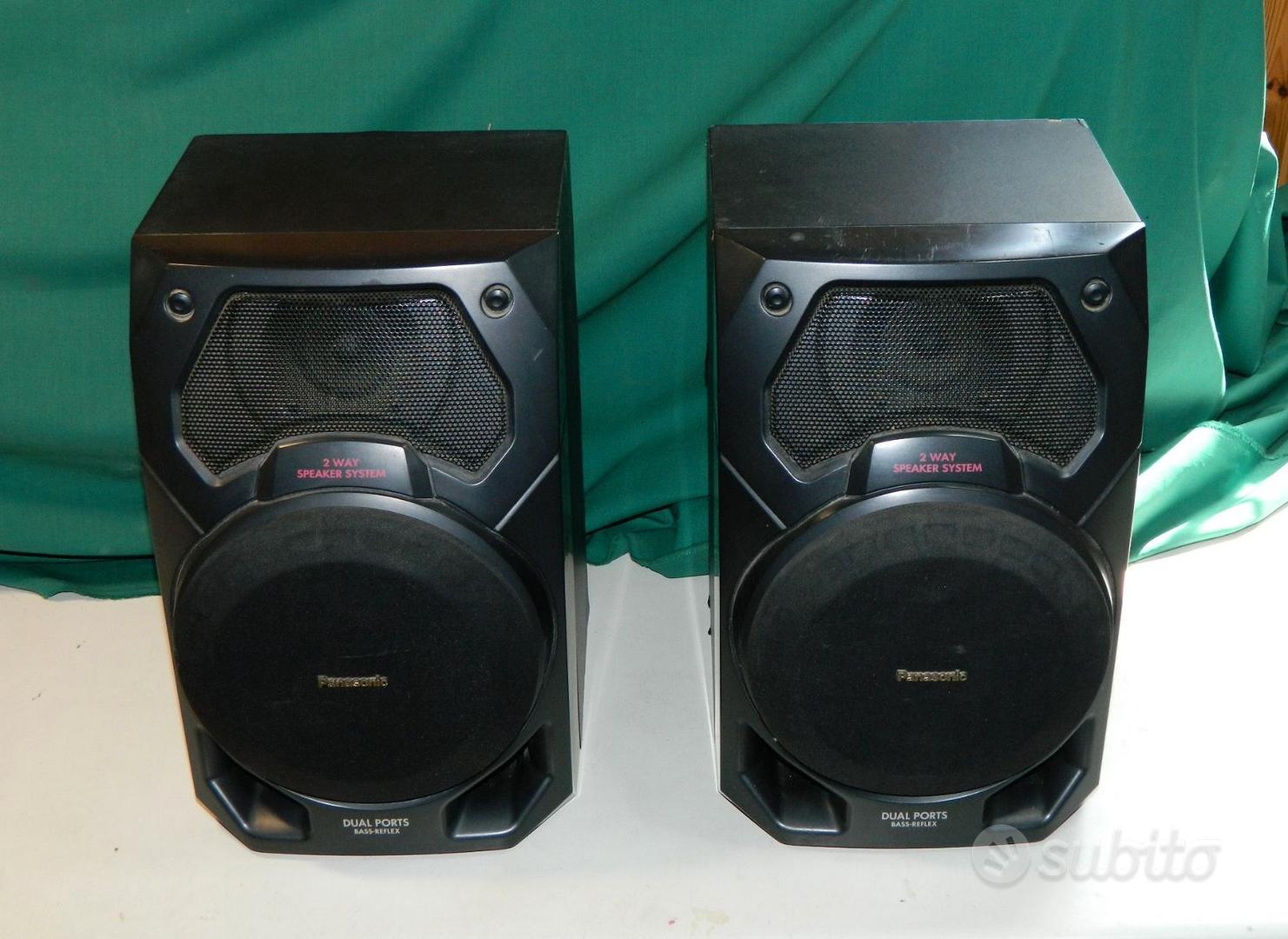 Panasonic dual ports bass hot sale reflex