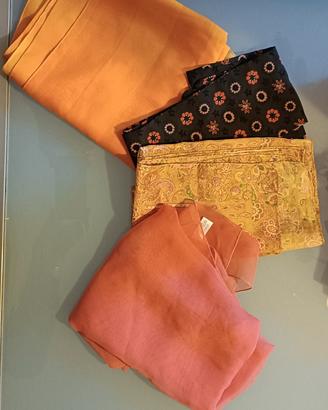 stock di 13 sciarpe/pochette da donna
