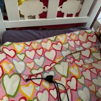 Lettino IKEA con rete e materasso