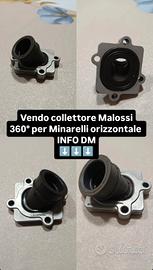 COLLETTORE MALOSSI 360° MINARELLI ORIZZONTALE 
