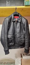 Giacca pelle moto Triumph tg.48 