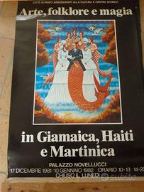 Manifesti mostre pittori Haiti