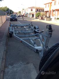 Carrello portabarca Rimorchio Tecnitrail 1500kg