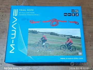 M-Wave Corda di traino elastica 50 x 1500 mm