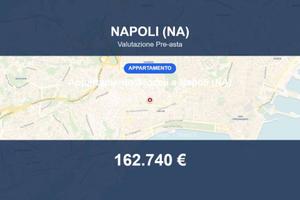 Immobile in asta di 55 m² con box auto a Napoli