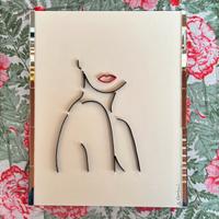 ARTE - FIGURA DI DONNA - Tecnica mista