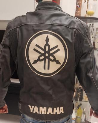 Giacca in pelle moto taglia 50