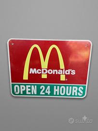 Mc Donalds - Olivetti - Lavazza - Agfa film targhe